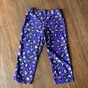 Leopard print leggings